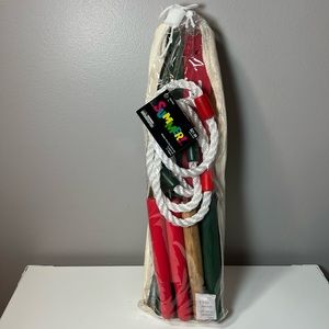 Wooden Ring Toss Game In a Bag